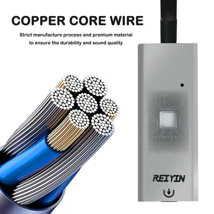 Reiyin%20DAC%20USB-C%20to%20Toslink%20Optical%203.5mm%20Headset%20192kHz%2024bit%20Audio%20Adapter%20PC%20Sound%20Card%20-%20Image%205