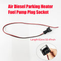 2Pin Diesel Pump Plug Wire Harness Connector for Webasto Eberspacher Heater Replace Fuel Pump Harness Practical Car Truck Parts. 