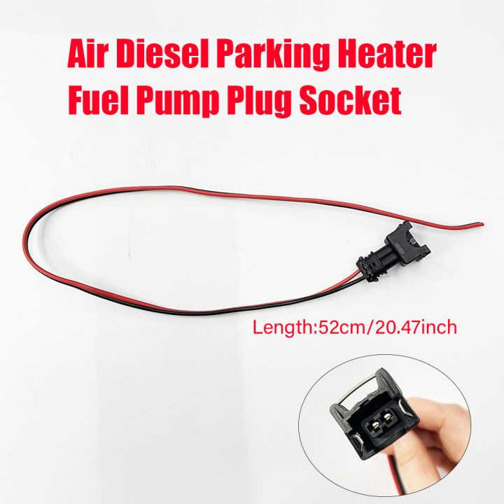 2Pin Diesel Pump Plug Wire Harness Connector for Webasto Eberspacher Heater Replace Fuel Pump Harness Practical Car Truck Parts