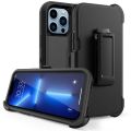 3In1 Armor Otter Case for IPhone 14 13 12 11 15 Pro Max Xr Xsmax X SE 6 7 8 Plus Heavy Shockproof PC+TPU Rugged Case Belt Clip.