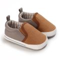 New Baby Boys Casual Canvas Shoes with Cotton Non slip Soft Sole for Infants and Toddlers The First Walking Shoe for Children. 