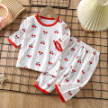 Baby Pajamas Sets Cotton Child Pajamas Toddler Long Sleeve Baby Nightwear Pyjamas Kids Cartoon Homewear Clothes. 