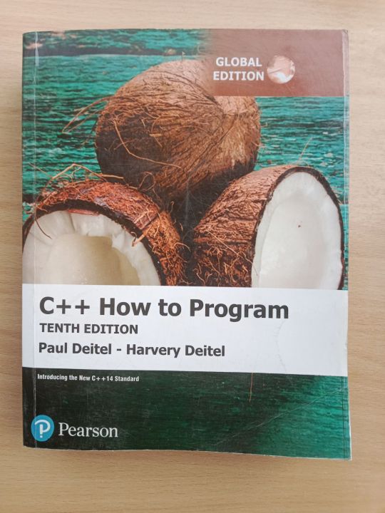 C++ How to Program 10th Edition by Paul Deitel, Harvey Deitel / C++ book / C++