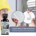 Insulating Glue Paste Waterproof Fix Dry Glue Liquid Insulation Electrical Tape Tube Insulation Fast Sealing Sealant 30/50ml. 