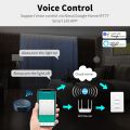 Tuya Zigbee Smart US Wall Light Switch 1 2 3 Gang Push Button Switches APP Remote Control Work With Alexa  Home 100-240V lightify. 