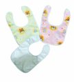 Baby Fancy Bibs PACK OF 3 - Baby Waterproof Bibs with Plastic Sheet Baby Velvet Soft Bibs with Plastic Sheet Water resistant Velvet Baby Bib Baby Apron - Pack of 3 bibs. 