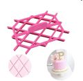Diamond Texture Plastic Fondant & Cake Embosser. 