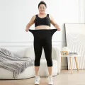 Women Big Size Leggings Black High Stretchy Shorts Outdoor Wearling Casul Sports Tights Ladies Plus Size Modal Leggings. 