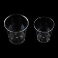 Reusable Transprent Plastic Disposable Dessert Cups Round Pudding Boxes Cupcake Muffin Cup Mould Kitchen Drinks Tools 50/90ml.