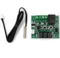 Combo W1209 12v DC temperature controller board with adapter 1.5 amp and DC fan diy kit incubator brooder. 