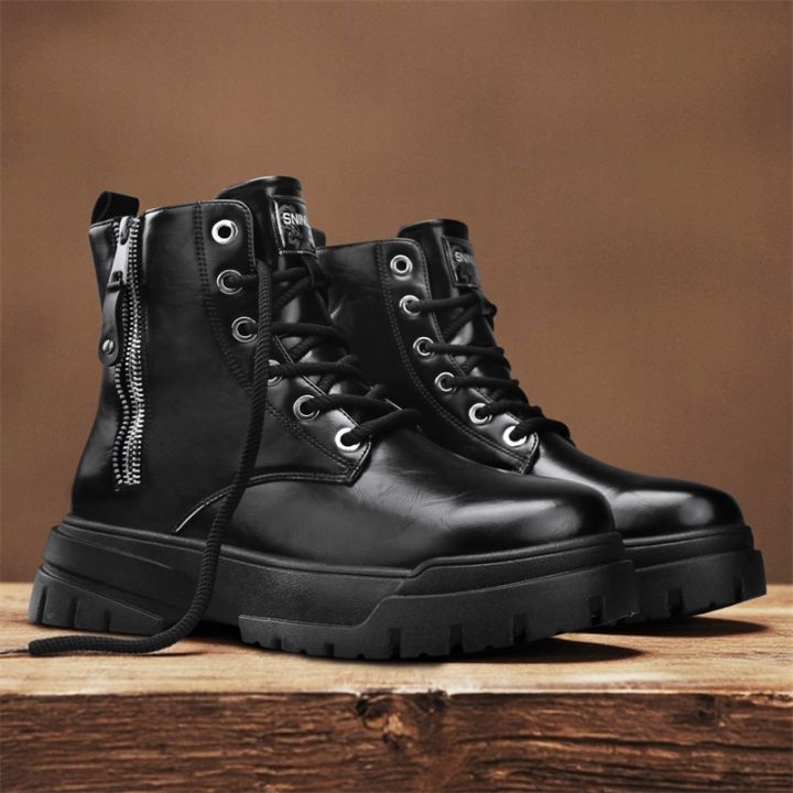 Men's%20high%20cut%20thick%20soled%20motorcycle%20work%20boots%20in%20autumn%20and%20winter,%20black%20leather%20shoes,%20men's%20mid%20cut%20trendy%20shoes%20-%20Image%204