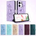 Flower Leather Phone Wallet Case Book For Oppo Reno 14 F 13 12 11 Pro 5G A3 A5 A60 A79 A78 A58 A38 A57 A17 A94 A74 5G Flip Cover. 