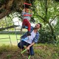 Children's Climbin Children's Rope Ladder Swing, Outdoor Game Toys 5th Floor Ladder Playground Indoor Children's Climbing Toys. 