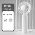 Portable Mini Fan USB Chargeable Handheld Dual Fan Motors Summer Outdoor Portable Hand Hold Fan Three speeds Adjustable. 