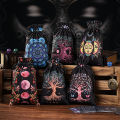 1pc/6pcs Velvet Tarot Oracle Cards Storage Bag Tarot Pouch Rune Dice Crystal Jewelry Bag Multiple Use Pouch Witch Divination. 