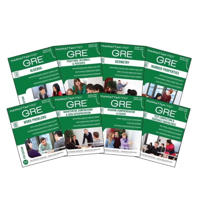 Manhattan Prep GRE Set of 8 Strategy Guides 4th Edition