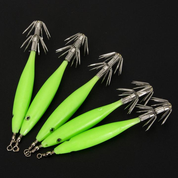 5pcs/Set%20Luminous%20Blowing%20Tube%20Octopus%20Jig%20Hook%20Wood%20Shrimp%20Bait%20Squid%20Hook%20Cloth%20Roll%20Sea%20Fishing%20Explosion%20Hook%20-%20Image%205
