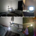 3~20PCS USB Plug Lamp 5V Mobile Power Charging Light Round Eye Protection Reading Night Light Portable Lighting. 