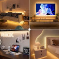 USB Zigbee COB LED Strip 5V 1m 2m 3m Warm Natural White TV BackLighting Cabinet Lighting Room Decor for Alexa/ Assistant. 
