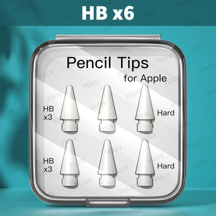 3pc%20&%206pcs%20Replacement%20Tips%20For%20%20Pencil%20Pro%201st%202nd%20USB-C%20Durable%20Soft%20Hard%20Stylus%20Pen%20Tip%20For%20iPad%20%20Pencil%20Pen%20Nib%20-%20Image%208