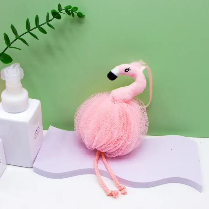 Flamingo%20Bath%20Sponges%20Animal%20Kids%20Loofah%20Bath%20Pouf%20Mesh%20Animal%20Toy%20Bath%20Sponge%20Colorful%20Body%20Scrubber%20Balls%20Shower%20Mesh%20for%20Kids%20-%20Image%204