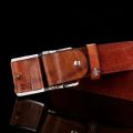 1PC Men's Business Belt Smooth Buckle Leisure Belt Jeans Belt Suit Pants Belt. 