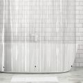 1pc Clear Shower Curtain Liner with Bottom Magnets & Metal Grommets-Plastic Lightweight Bathroom Curtain Bath Curtain Decor.