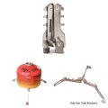 Outdoor Gas Cylinder Holder Camping Foldable Burner Holder Stove Tool Bottle Holder Gas Cylinder Tripod Outdoor Picnic Tool.