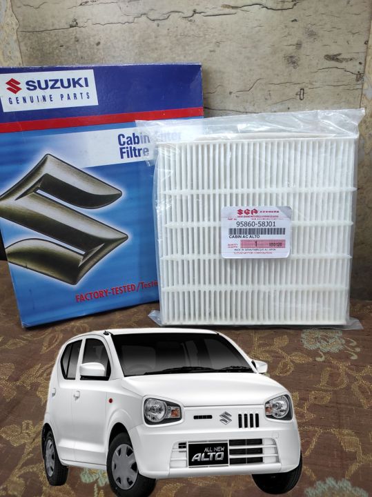 Imported siliconed AC/ Cabin filter for Suzuki Alto 660CC .High dust retention