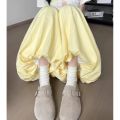 2025 Girls Korean Fashion Wide Leg Pants Female Chic Designer High Waist Trousers Lady Baggy Thin Casual Daily Pants.