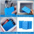 Lightweight Fresh Food Storage Refrigeration Cooler Bag Reusable Ice Pack Portable Water Injection Box for Lunch Box and Cooler. 