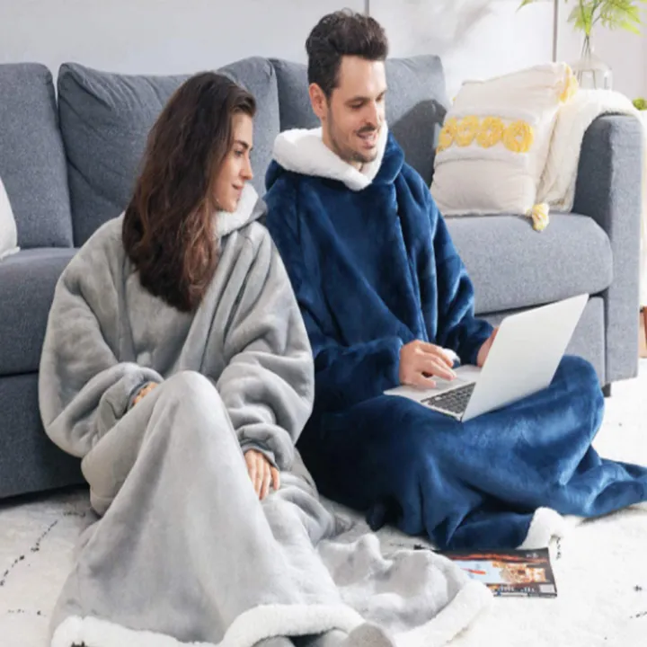 180cm%20Super%20Long%20Flannel%20Blanket%20Pyjamas%20with%20Sleeves%20Winter%20Hoodies%20Sweatshirt%20Women%20Men%20Pullover%20Fleece%20Giant%20Oversized%20Outdoo%20-%20Image%202