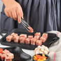 Grill Tongs Stainless Steel Steak Clip Pancake Barbecue Spatula Clip BBQ Tong Frying Fish Spatula Clip Bread Household Non-Slip.