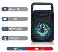 Greatnice GTS 1360 Portable Rechargeable Wireless Bluetooth Speaker With FM Radio USB & SD Card Supported High Quality Sound. 