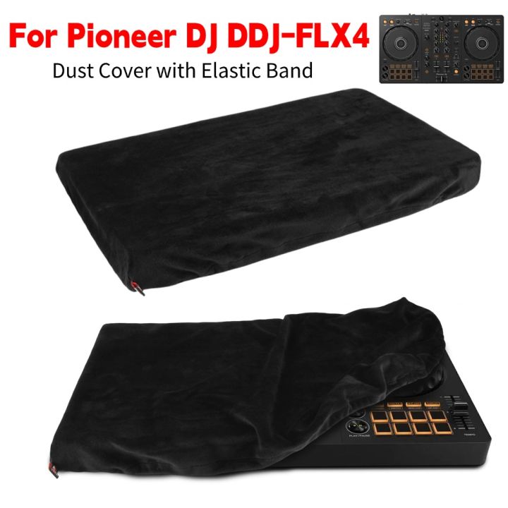 Dust%20Cover%20for%20Pioneer%20DDJ-FLX4%20DJ%20Controller%20with%20Elastic%20Band%20Short%20Plush%20Soft%20Protective%20Sleeve%20Case%20Reusable%20Dustproof%20Cover%20-%20Image%202