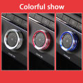 3pcs Metal Car AC Adjust Knob Decoration Ring Cover For Volkswagen VW 2017-2019 Tiguan Atlas T-roc Ateca FR Passat B8 Variant. 