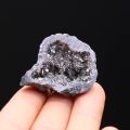8PCS/Box Titanium Coated Natural Crystal Cluster Electroplated Agate Geode, Energy Balance Reiki Wicca Home Decor. 