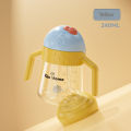 Baby Water Cup Straw Cute Anti-Choking Kindergarten Children Water Cup With Gravity Ball Duckbill Cup Infant Drinking Cup. 