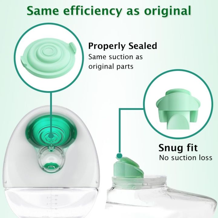 Duckbill%20Valves%20and%20Pump%20Seals%20Diaphragm%20Compatible%20with%20Elvie%20Breast%20Pump,%20Replace%20for%20Elvie%20Pump%20Valves%20and%20Diaphragm%20-%20Image%202