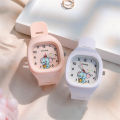 New Cute Luminous Watch Fashion Sports Watch for Girls Students Luminous Watch Ins Popular Kids Watch Pink Electronic Watch. 