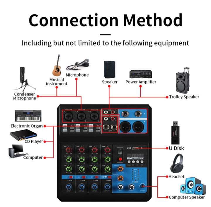 HD%20Audio%204%205%20Channel%20Sound%20Mixer%20Professional%20Portable%20Console%20Computer%20Input%2048v%20Power%20Live%20Broadcast%20A4%20A5%20Sound%20Audio%20Mixer%20-%20Image%207