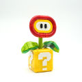 New Creative Flame Flower Building Blocks MOC DIY Potted Plant Model Desktop Decor Birthday   Carnivorous Plant. 