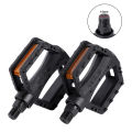 WEST BIKING Kids Bicycle Pedals Ultralight Anti-Slip ABS Safety Warning Reflective Children Cycling 9/16 1/2 Kids Bike Pedals. 