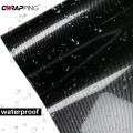 Carbon Fiber Matte Glossy Black Car Vinyl Wrap Waterproof Self Adhesive Stickers Motorcycle Laptop Phone for Car Accessories.
