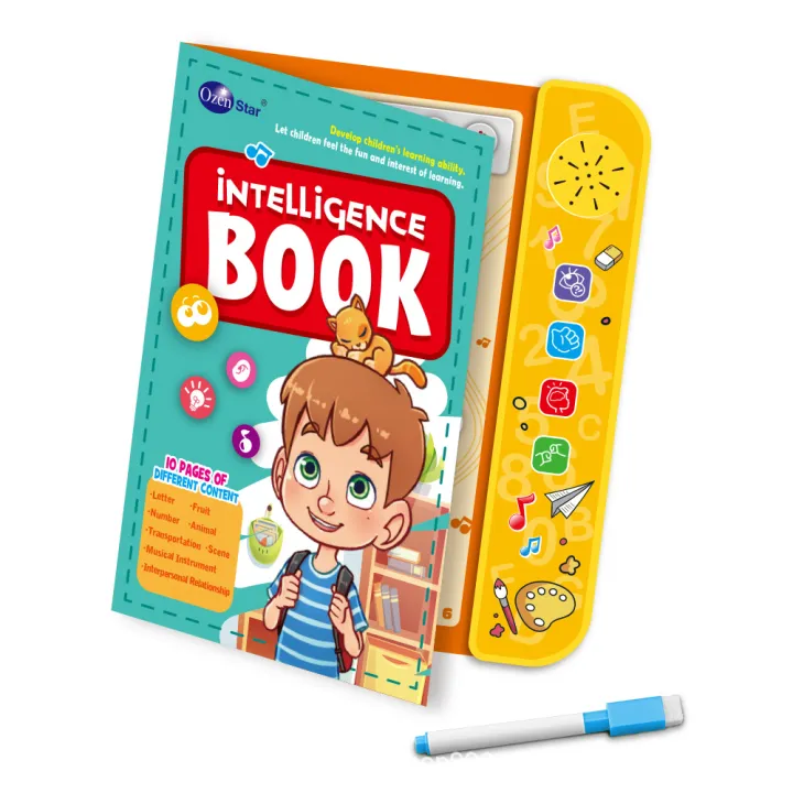 NEW%20Kids'%20English%20Learning%20Intelligence%20Touch%20Book,%20Early%20Education%20Knowledge%20with%20Sound%20Function,%20Reusable%20Pen,%20Birthdays%20%20-%20Image%207