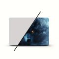 Vinyl Notebook Case Wolf Sticker, 2-Pack, Scratch Resistant DIY Art Case for Laptops - Easy to Paste.