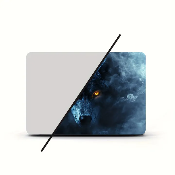 Vinyl%20Notebook%20Case%20Wolf%20Sticker,%202-Pack,%20Scratch%20Resistant%20DIY%20Art%20Case%20for%20Laptops%20-%20Easy%20to%20Paste%20-%20Image%202