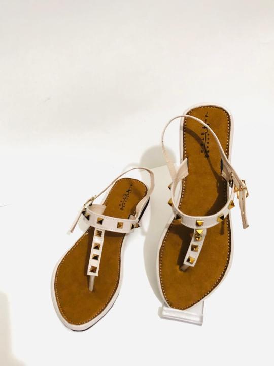Girls%20Gorgeous%20New%20Design%20Slim%20Heels%20Stone%20Style%20Flat%20Sandals-%20Ladies%20New%20Collection%20Cheap%20Price%20Shoes%20-%20Womens%20Back%20Belt%20Shoes%20-%20Image%204