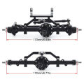 CNC Aluminum Alloy Front Rear Axle Set for 1/10 RC Crawler Car RC4WD Gelande II TF2 D90 D110 Yota II.