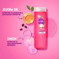 Sunsilk Hairfall Shampoo With Onion & Jojoba Oil, That Works Best To Nourish Your Long Hair, And Makes It Grow Stronger From The First Wash, 190 ml. 
